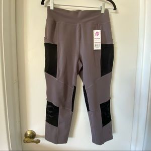 Pop Fit Mesh Crop Leggings